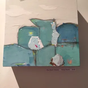 "Blue Beach Vieques". Fascinating work!