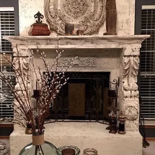 Custom fireplace build and design by Art &amp; Objects