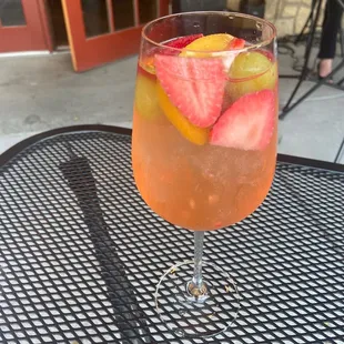 Elderberry Sangria! Perfect summer refresher!