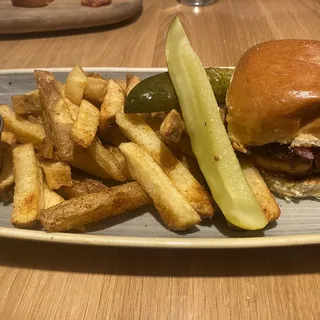 Smoked Salmon Burger