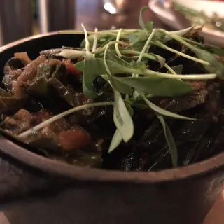 Curry Braised Collard Greens