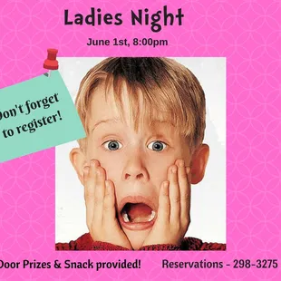 Ladies Night! Join us for some creative fun ;)