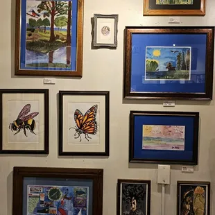Original art by Christine Skelly and Joe Skelly resident artists Hampton, Virginia