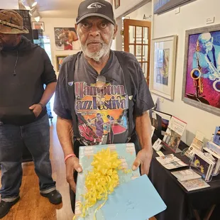 Lee Taylor, owner and resident artist at Art Central Gallery Hampton, Virginia