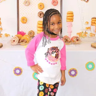 This cutie celebrating her 5th Birthday!! We had so much fun decorating for this party!