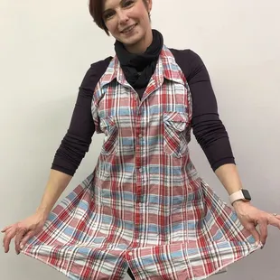 These handmade aprons are adorable!