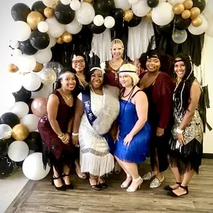 Great Gatsby Themed Bridal Shower