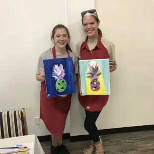 Pineapple Paint Night