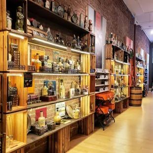 Merchandise Display at Art Eatables