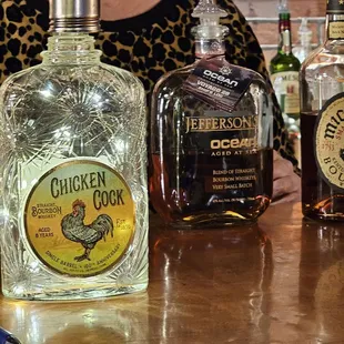 I did not care for the Chicken Cock bourbon