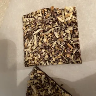 Toasted coconut- yum!