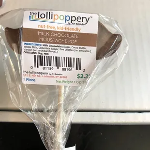 Chocolate Lolli pop (alcohol free)