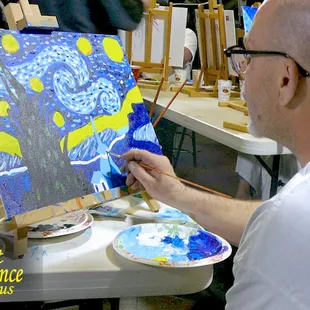 starry night can be done by everyone!
