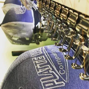 An embroidery project we did for Platte Valley!