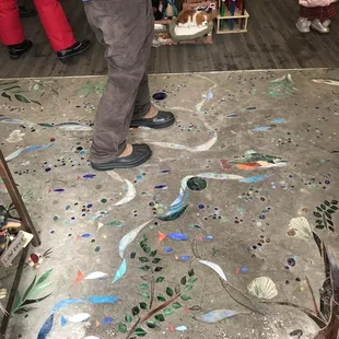 Nice man yelling will match any price! Beautiful floor