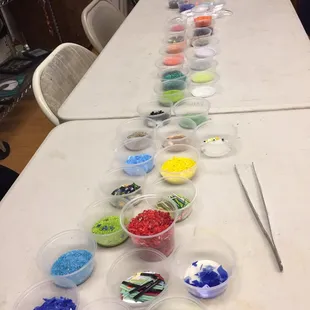 Class set up for Nightlight Class