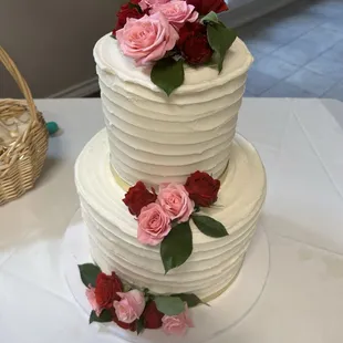 B-day cake. Just beautiful. Worth every penny!