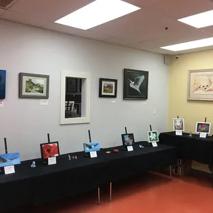 Part of Spring Student ART Exhibit