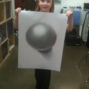 Creating 3D spheres in pastel