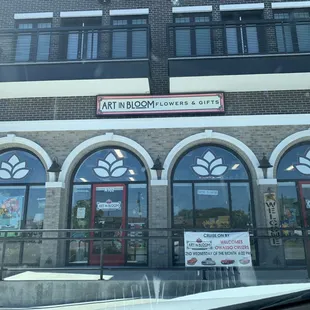 Front of store front