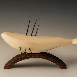 Wood sculpture by Bob Anderson