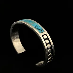 Inlay bracelet by Chuck Bruce