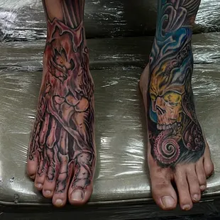 Both Feet done in less then 24 hours!!