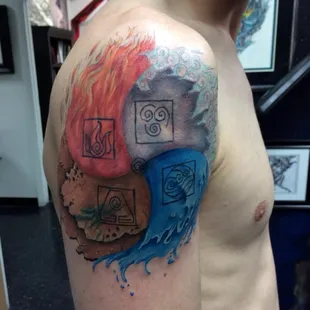 My arm piece done by Shelly