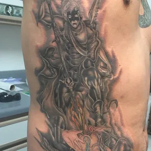 Artwork by Don at Art In Motion Tattoos