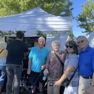 Olive oil and basalmic vinegar tasting.