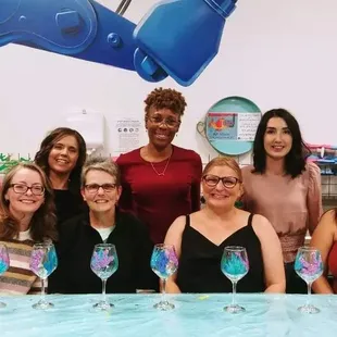 Our amazing Ladies Night at the Art Mixer!