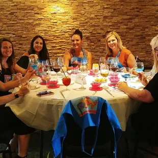 oro valley country club, art mixer wine glass painting class