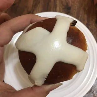 Hot cross bun