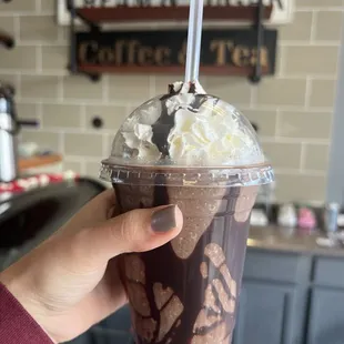 cookies &amp; cream frappe