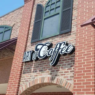 Front of the coffee shop