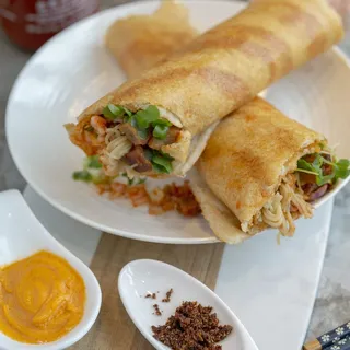 Ramen Dosa Wrap