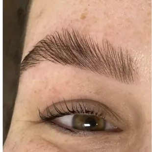 This is right after the service