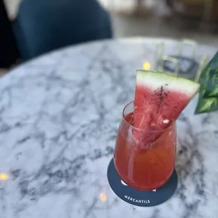 Watermelon Spritz Summer Cocktail