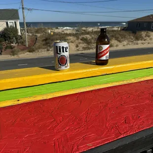 Red Stripe Miller Lite