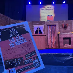 Evil Dead the Musical .. one of my favorite birthday traditions. ‍