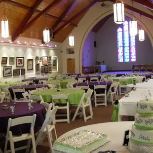 Lots of baby showers, wedding showers here.