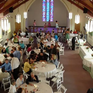 Sometimes we just host the wedding reception- and the wedding is elsewhere.