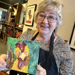 THE WINE BARREL Sip + Paint