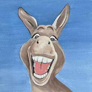 Donkey portrait