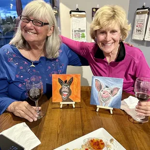 THE WINE BARREL - Sip + Paint