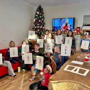 Nutcracker drawings and holiday party!