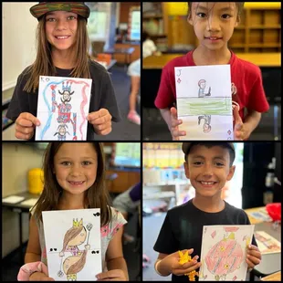 Playing card drawings!