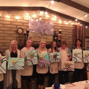 Cruisers and flowers Sip &amp; Paint!