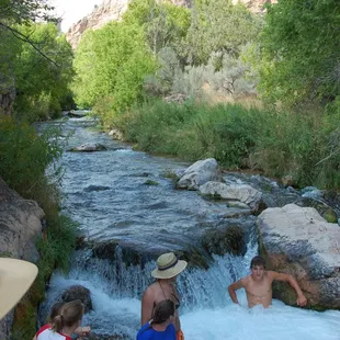 Cooling off!