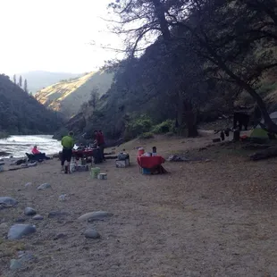 Night camp on the tuolomne